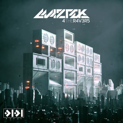 4 The Ravers album by Maztek - Drum and Bass Cover Art