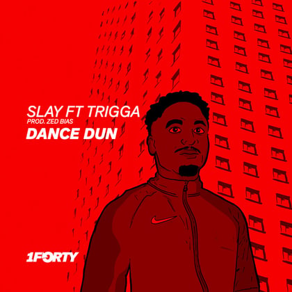 Dance Dun album by Trigga - Drum and Bass Cover Art