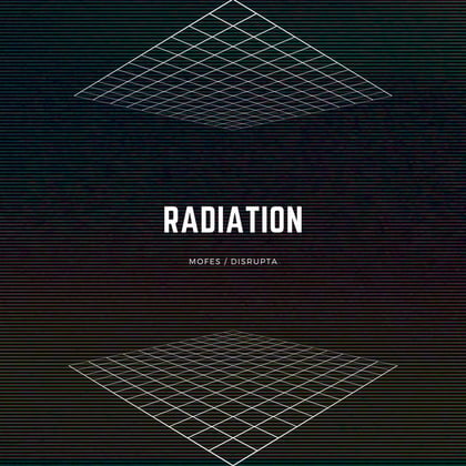 Radiation album by Mofes - Drum and Bass Cover Art
