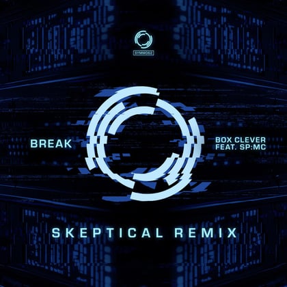 Box Clever (Skeptical Remix) album by Break, Skeptical & SP:MC - Drum and Bass Cover Art