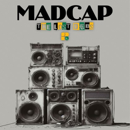 The Lost Dubs album by Madcap - Drum and Bass Cover Art