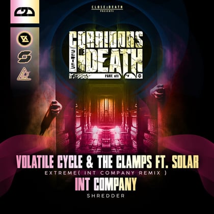 CORRIDORS OF DEATH PART 7 album by SND, The Clamps, Volatile Cycle & INT Company - Drum and Bass Cover Art