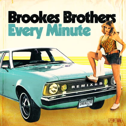 Every Minute (Remixes) album by Brookes Brothers - Drum and Bass Cover Art