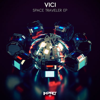 Space Traveler album by Vici - Drum and Bass Cover Art