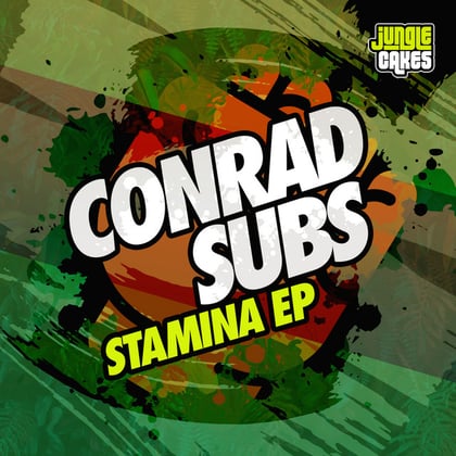 Stamina EP album by Conrad Subs - Drum and Bass Cover Art
