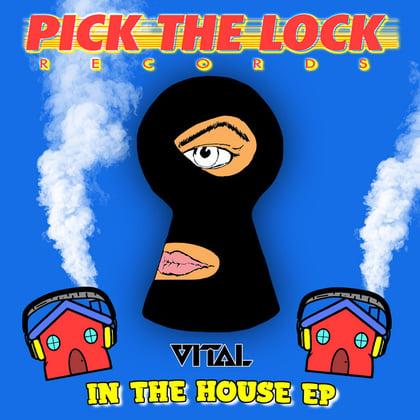 In The House EP album by Vital - Drum and Bass Cover Art