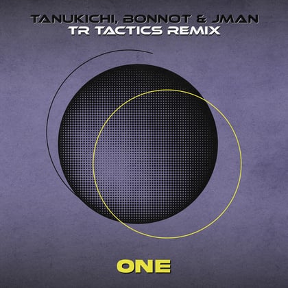 One (TR Tactics Remix) album by Tanukichi, Jman, TR Tactics & Bonnot - Drum and Bass Cover Art