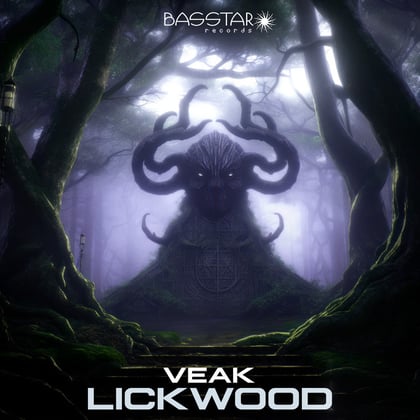 Lickwood album by Salaryman & Veak - Drum and Bass Cover Art