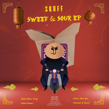 Bad Naan album by Skuff - Drum and Bass Cover Art