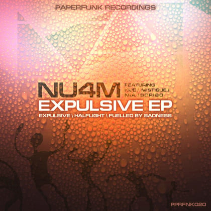 Expulsive EP album by Nu4m - Drum and Bass Cover Art