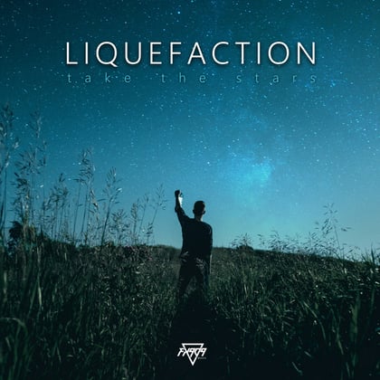 Take The Stars album by Liquefaction - Drum and Bass Cover Art