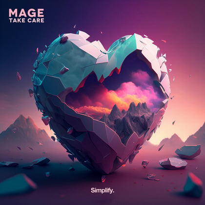 Take Care album by Mage - Drum and Bass Cover Art