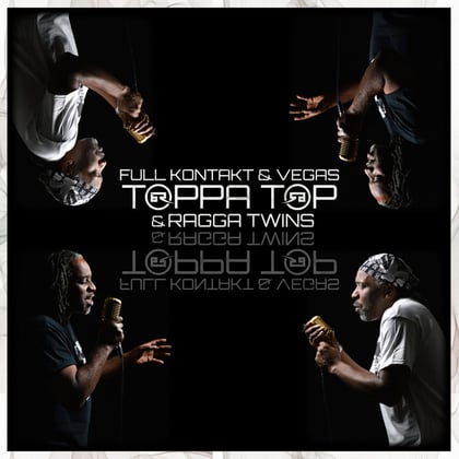 Toppa Top album by Dr Meaker, Full Kontakt, Vegas BCUK & Ragga Twins - Drum and Bass Cover Art