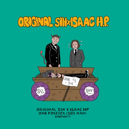 DNB Forever (Soz Nan) album by Original Sin - Drum and Bass Cover Art