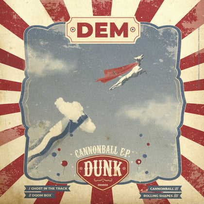Cannonball EP album by Dunk - Drum and Bass Cover Art