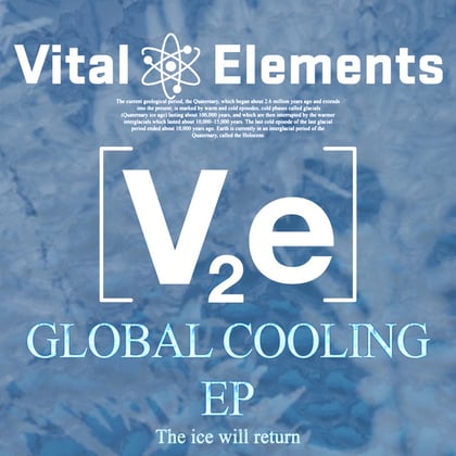Global Cooling album by Vital Elements - Drum and Bass Cover Art