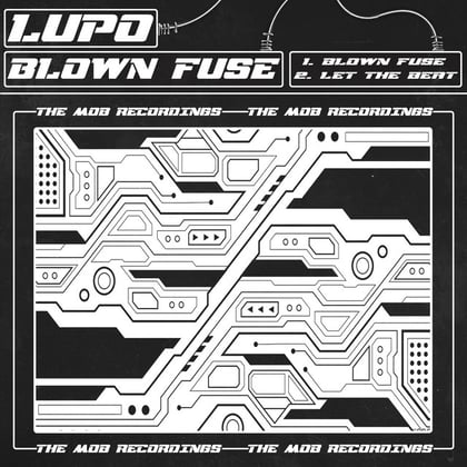 Blown Fuse album by Lupo - Drum and Bass Cover Art