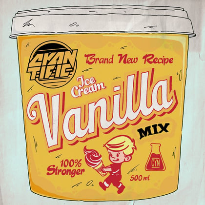 Ice Cream (Vanilla Mix) album by Cyantific - Drum and Bass Cover Art