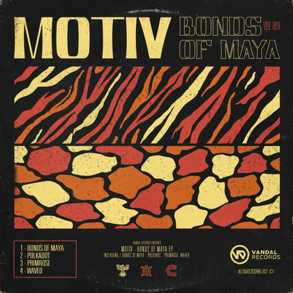 Bonds Of Maya album by Motiv - Drum and Bass Cover Art