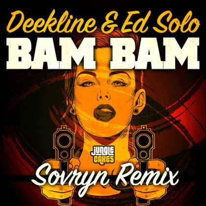 Bam Bam album by Deekline, Ed Solo & Sovryn - Drum and Bass Cover Art