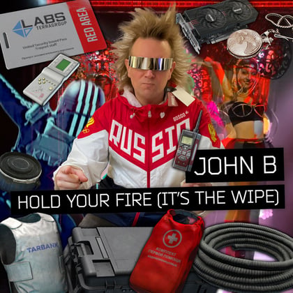 Hold Your Fire (It's the Wipe) album by John B - Drum and Bass Cover Art
