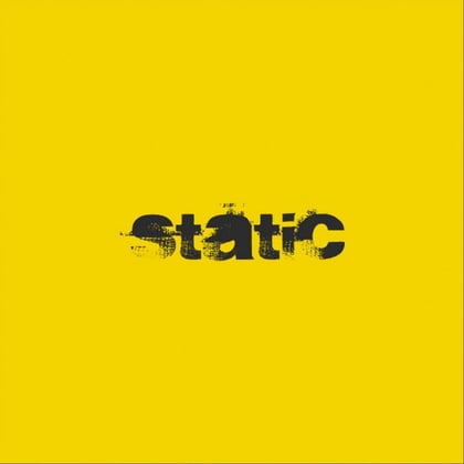 Comeback album by Static - Drum and Bass Cover Art
