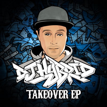 Takeover album by Dub Elements & DJ Hybrid - Drum and Bass Cover Art