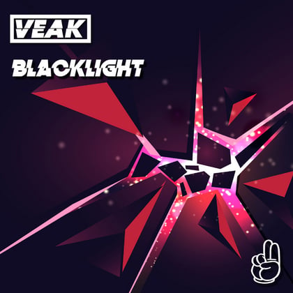 Blacklight album by Veak - Drum and Bass Cover Art