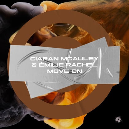Move On album by Captain Bass, Ciaran McAuley & Émilie Rachel - Drum and Bass Cover Art