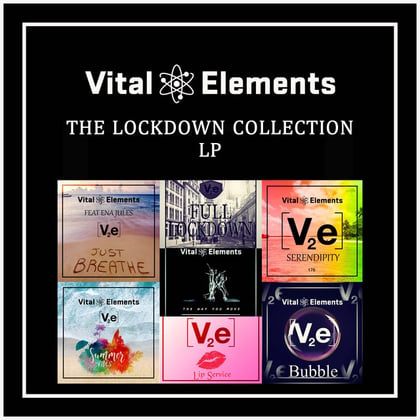 The Lockdown Collection LP album by Vital Elements - Drum and Bass Cover Art