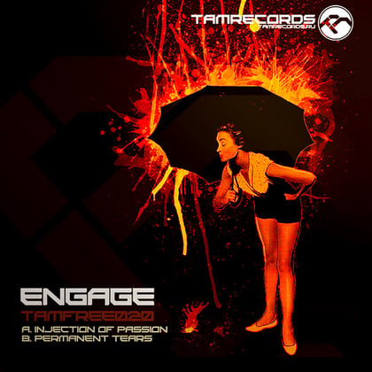 Injection Of Passion, Permanent Tears album by Engage - Drum and Bass Cover Art