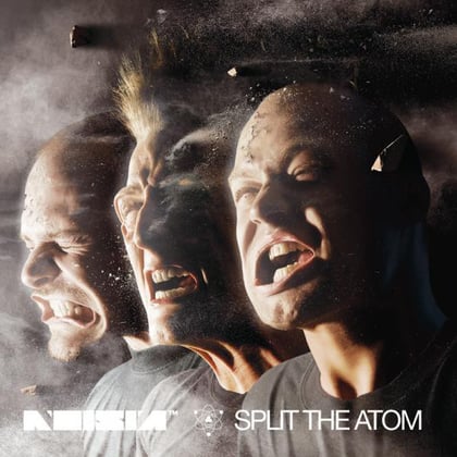 Split The Atom album by Noisia - Drum and Bass Cover Art