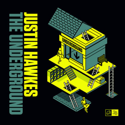 The Underground album by Justin Hawkes - Drum and Bass Cover Art