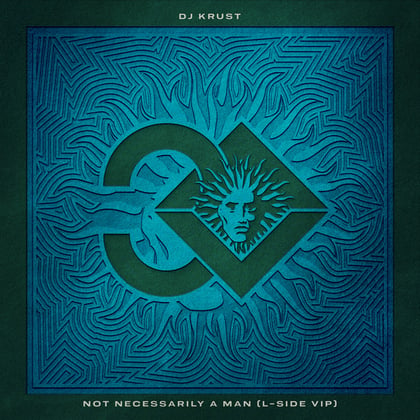 Not Necessarily a Man (L-Side VIP) album by Krust - Drum and Bass Cover Art