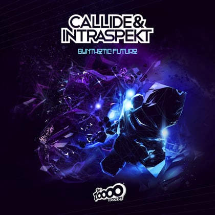 Synthetic Future EP album by Callide - Drum and Bass Cover Art