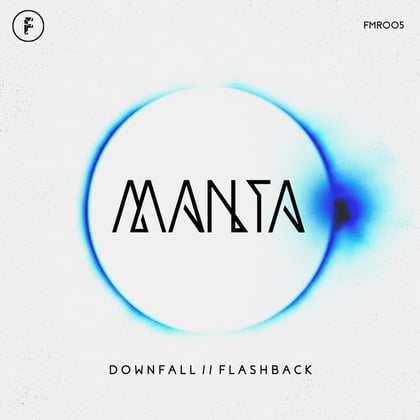 Downfall // Flashback album by Manta - Drum and Bass Cover Art