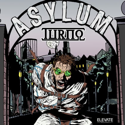 Asylum album by A.M.C, Chili Banks & Turno - Drum and Bass Cover Art
