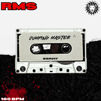 Jumping Master album by RMS - Drum and Bass Cover Art