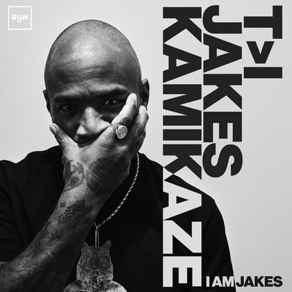 Kamikaze album by T>I - Drum and Bass Cover Art