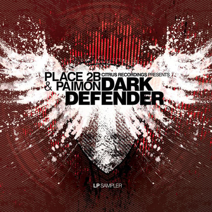 The Dark Defender Album Sampler album by Paimon - Drum and Bass Cover Art