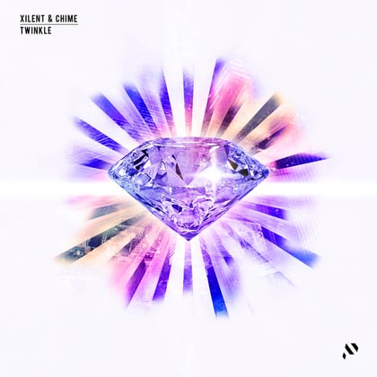 Twinkle album by BOP, Xilent & Chime - Drum and Bass Cover Art