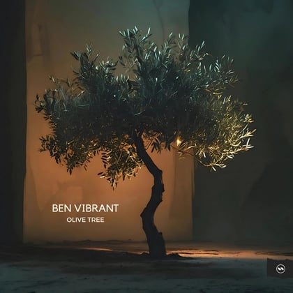 Olive Tree album by Ben Vibrant - Drum and Bass Cover Art