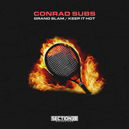 Grand Slam / Keep It Hot album by Conrad Subs - Drum and Bass Cover Art