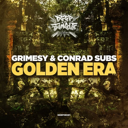 Golden Era album by Grimesy & Conrad Subs - Drum and Bass Cover Art