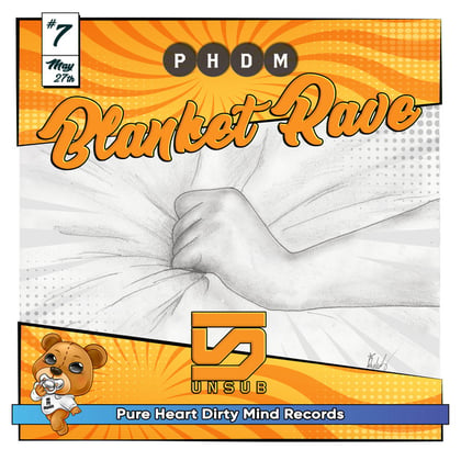 Blanket Rave LP album by UnSub - Drum and Bass Cover Art