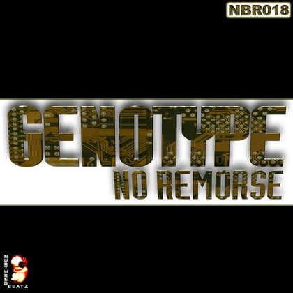 No Remorse album by Genotype - Drum and Bass Cover Art