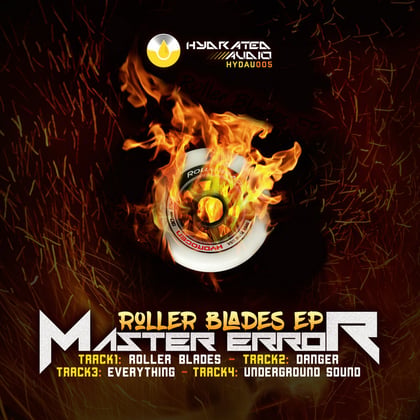 Roller Blades album by Master Error - Drum and Bass Cover Art