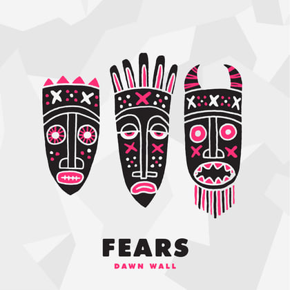 Fears album by Dawn Wall - Drum and Bass Cover Art