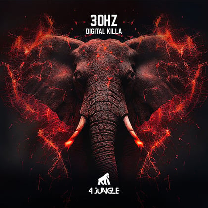 Digital Killa album by 30Hz - Drum and Bass Cover Art