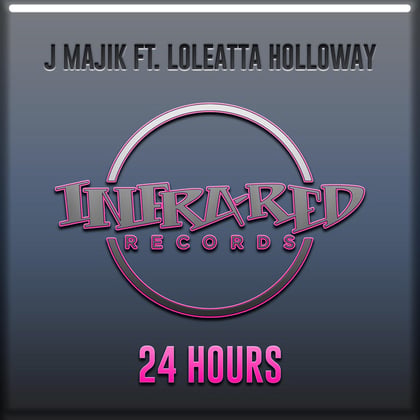 24 Hours album by J Majik - Drum and Bass Cover Art